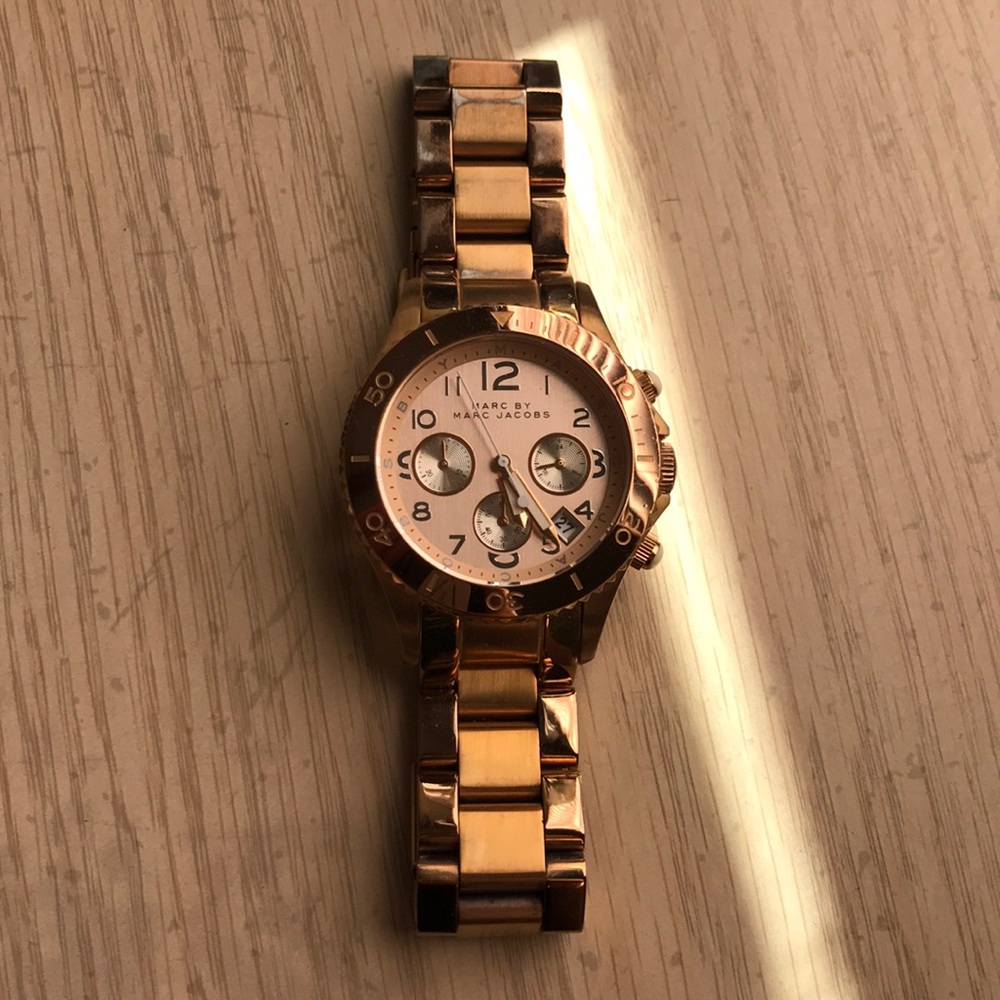 Rose Gold Marc Jacobs Watch